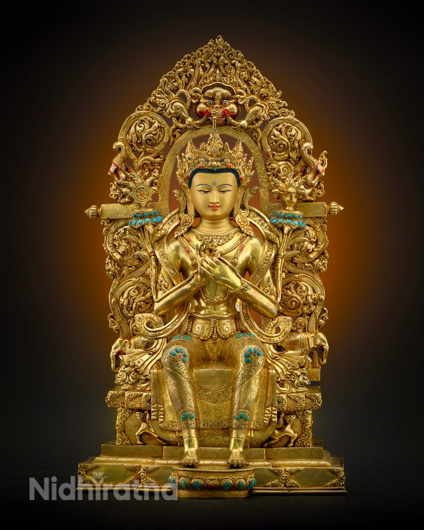 Indoor Maitreya Buddha Statue | Future Maitreya Buddha