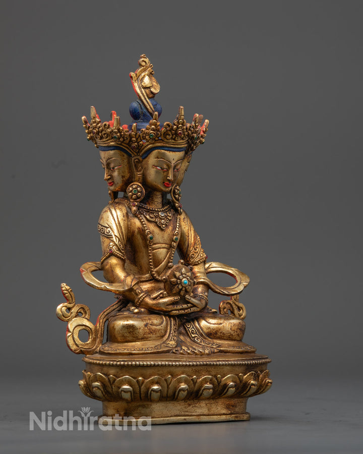 Vairocana Buddhist Statue | Handcrafted Tibetan Deity