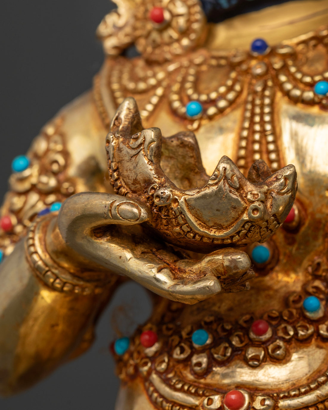 Handcrafted Virupaksha Statue: Guardian of the Earth