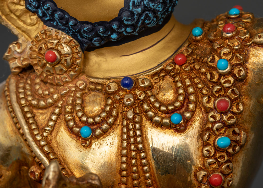 Handcrafted Virupaksha Statue: Guardian of the Earth