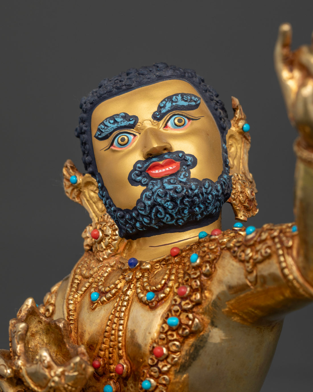 Handcrafted Virupaksha Statue: Guardian of the Earth