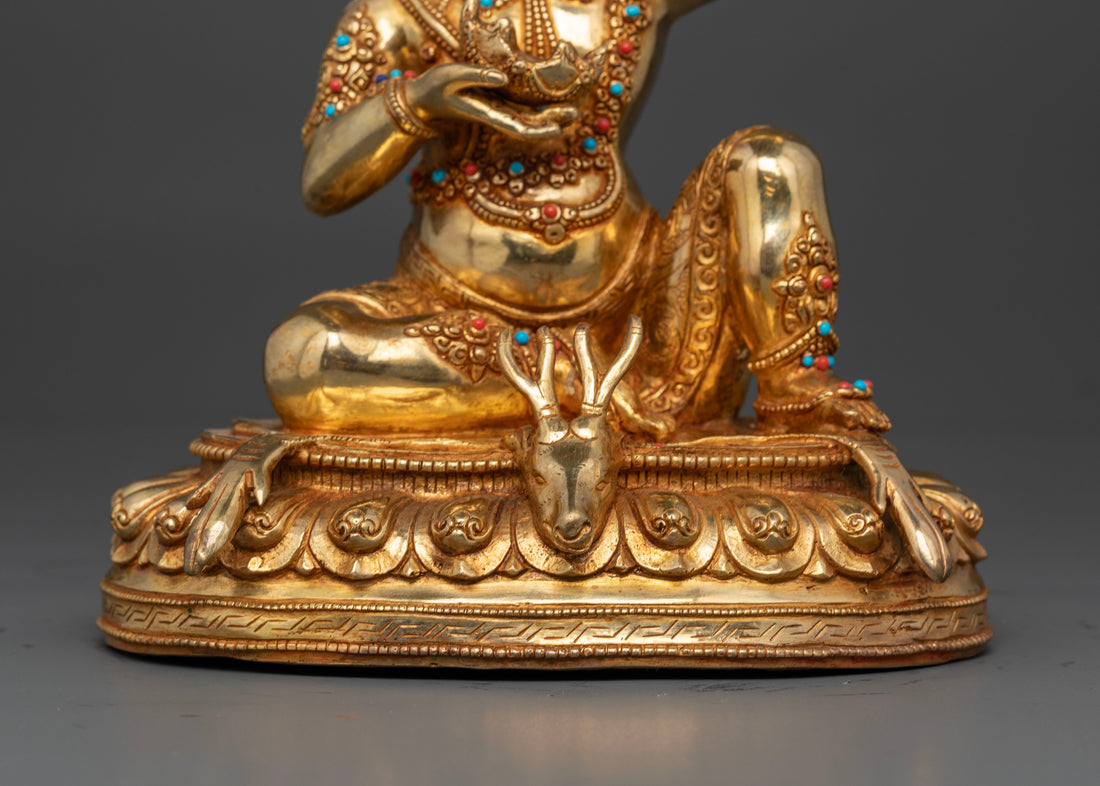 Handcrafted Virupaksha Statue: Guardian of the Earth