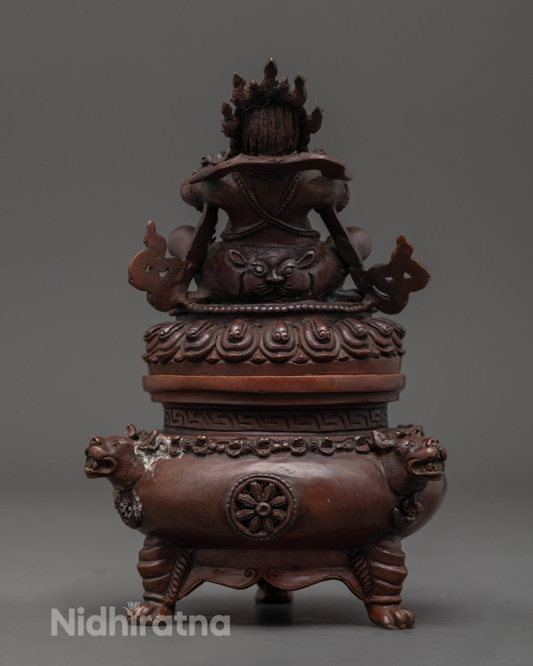 Handcrafted Oxidized Vajra Dhaka | Himalayan Sacred Art