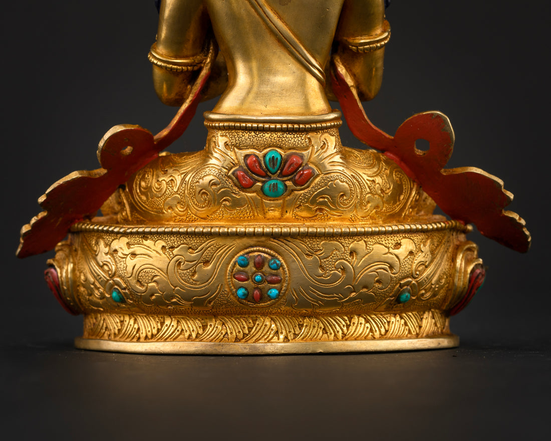 The Cosmic Buddha: Vajradhara Statue of Infinite Wisdom