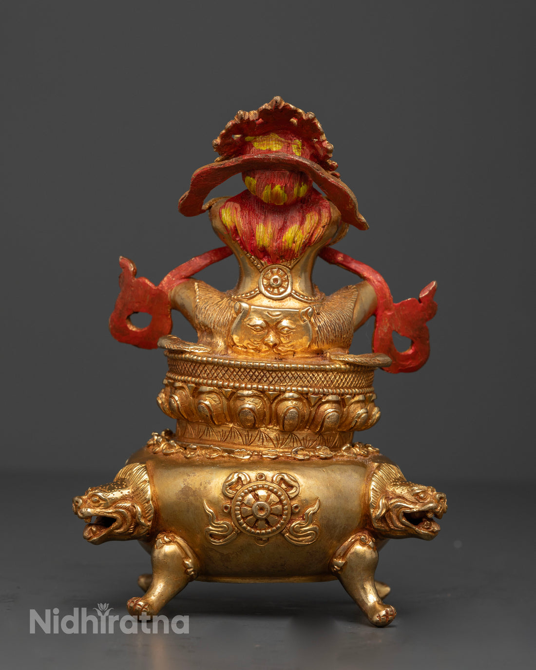 Wrathful Vajradhaka Sculpture: Symbol of Purification & Enlightenment