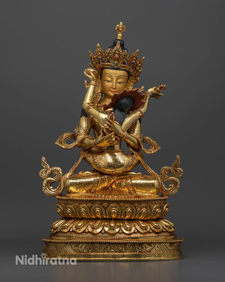 The Supreme Pair: Vajradhara with Consort in Enlightened Harmony