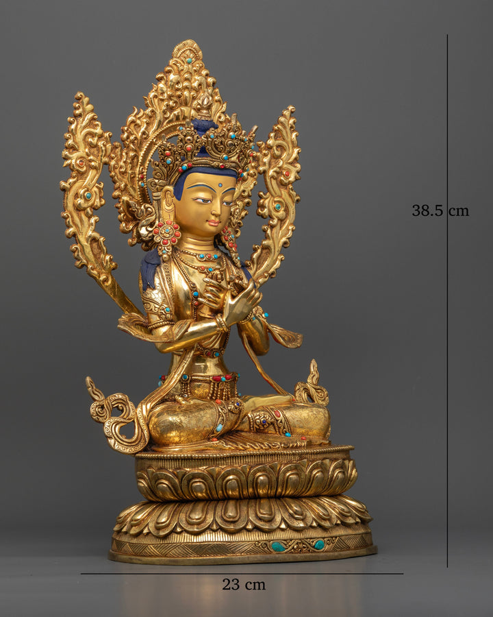 The Divine Vajra: Vajradhara's Path to Enlightenment