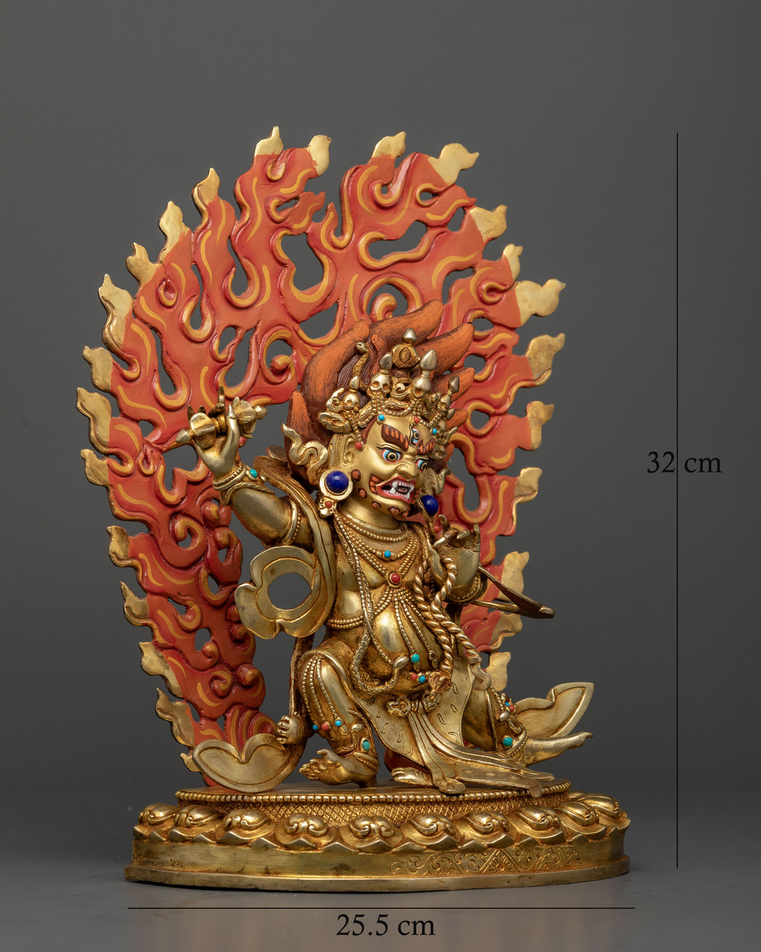 Empowering Vajrapani Buddha Statue for Mindfulness and Focus