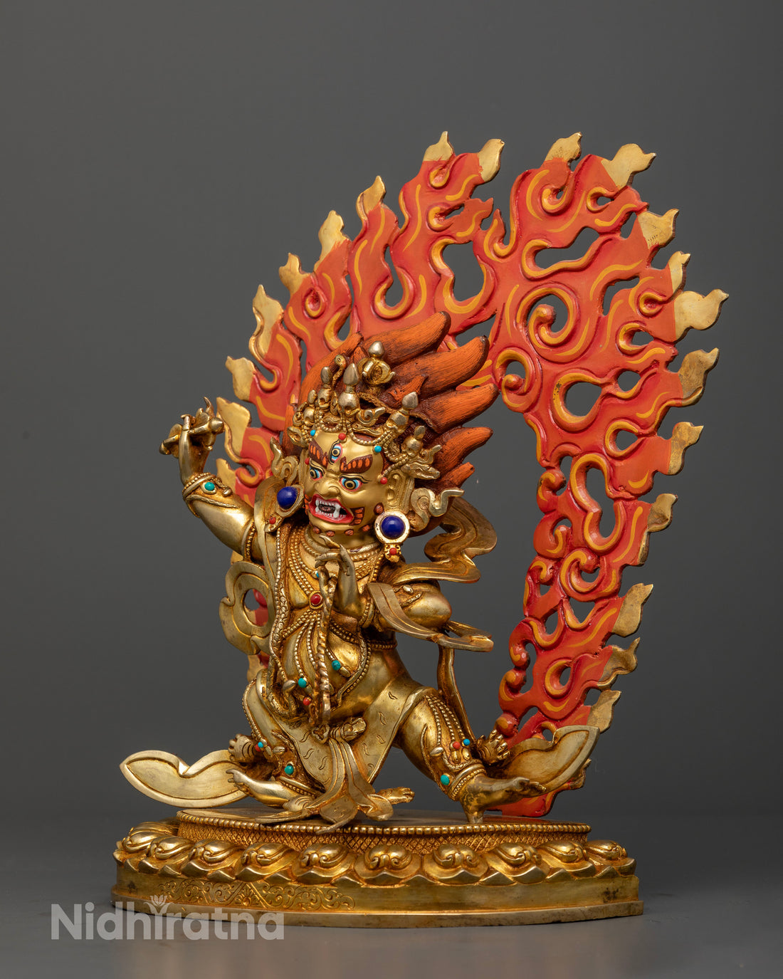 Empowering Vajrapani Buddha Statue for Mindfulness and Focus