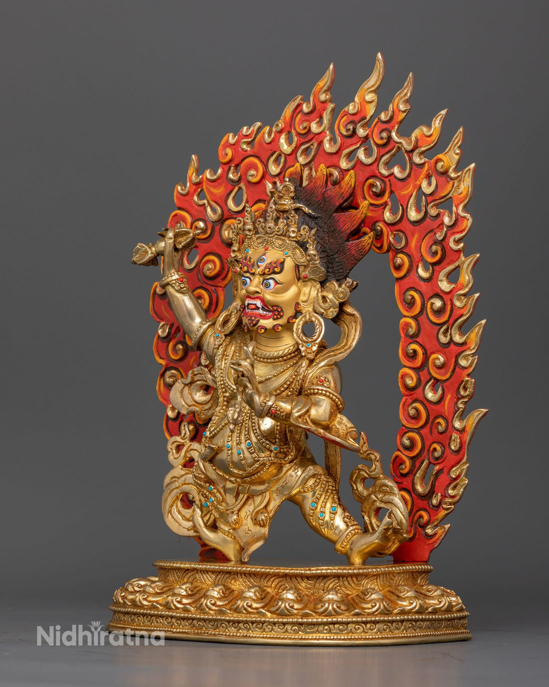 Vajrapani Statue: Symbol of Power and Protection in Tibetan Buddhism