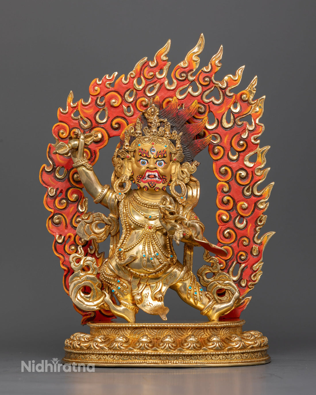 Vajrapani Statue: Symbol of Power and Protection in Tibetan Buddhism