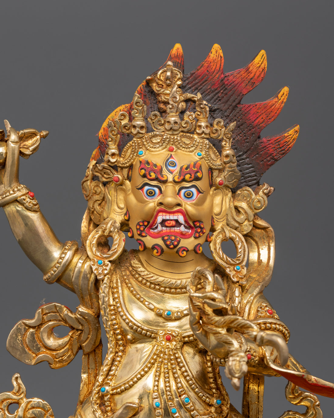 Vajrapani Statue: Symbol of Power and Protection in Tibetan Buddhism