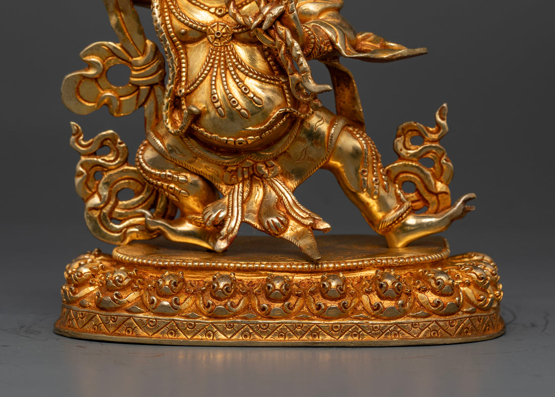 Handcrafted Vajrapani Statue: The Mighty Protector