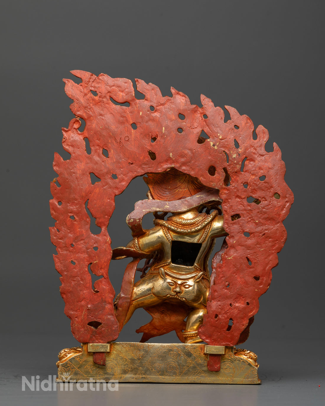 Handcrafted Vajrapani Statue: The Mighty Protector