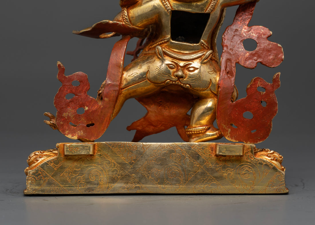 Handcrafted Vajrapani Statue: The Mighty Protector