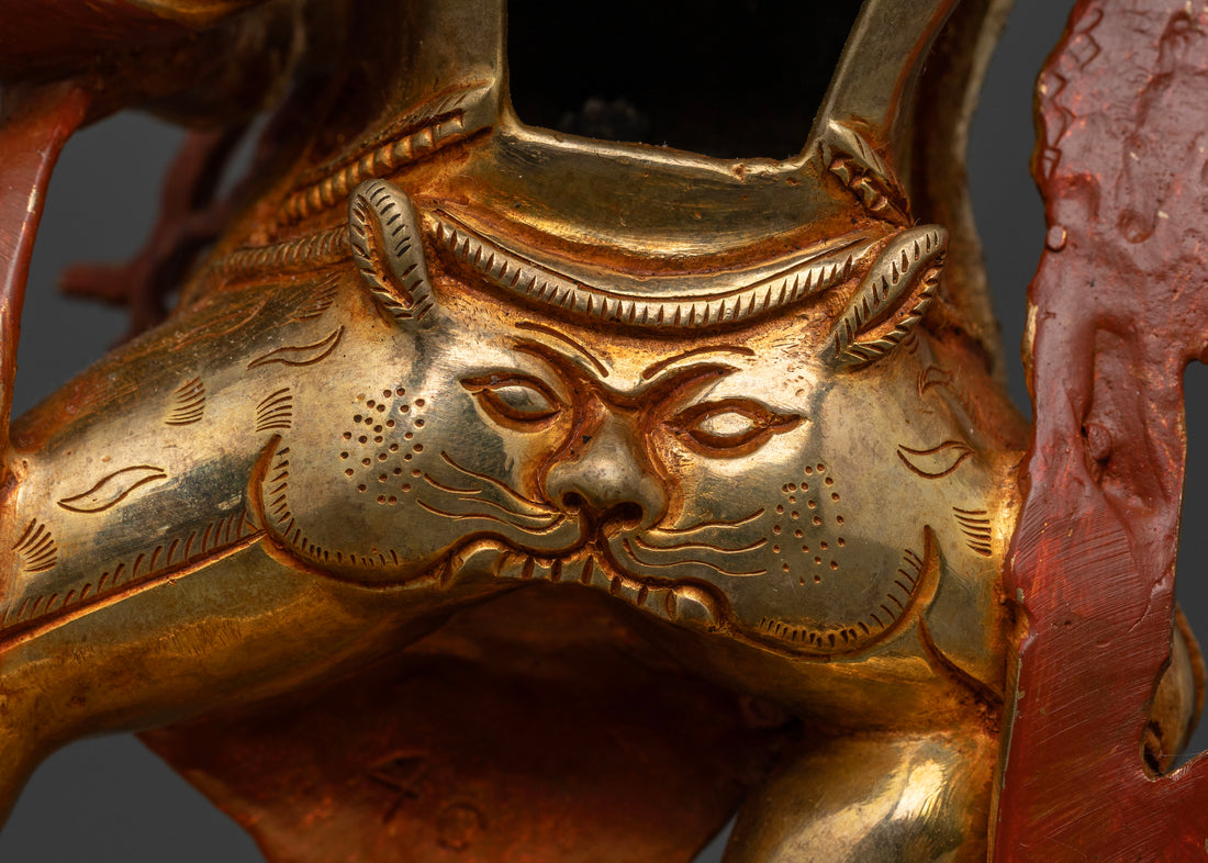 Handcrafted Vajrapani Statue: The Mighty Protector