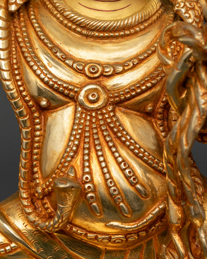 Buddhist Deity of Strength & Thunderbolt: Vajrapani Statue