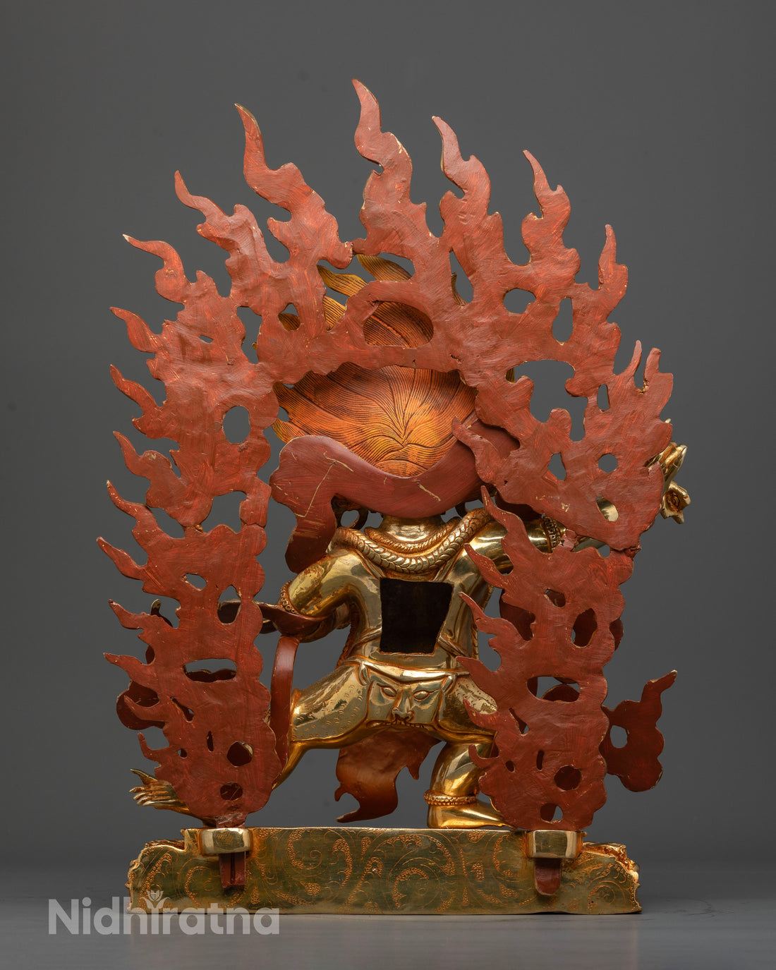 Buddhist Deity of Strength & Thunderbolt: Vajrapani Statue