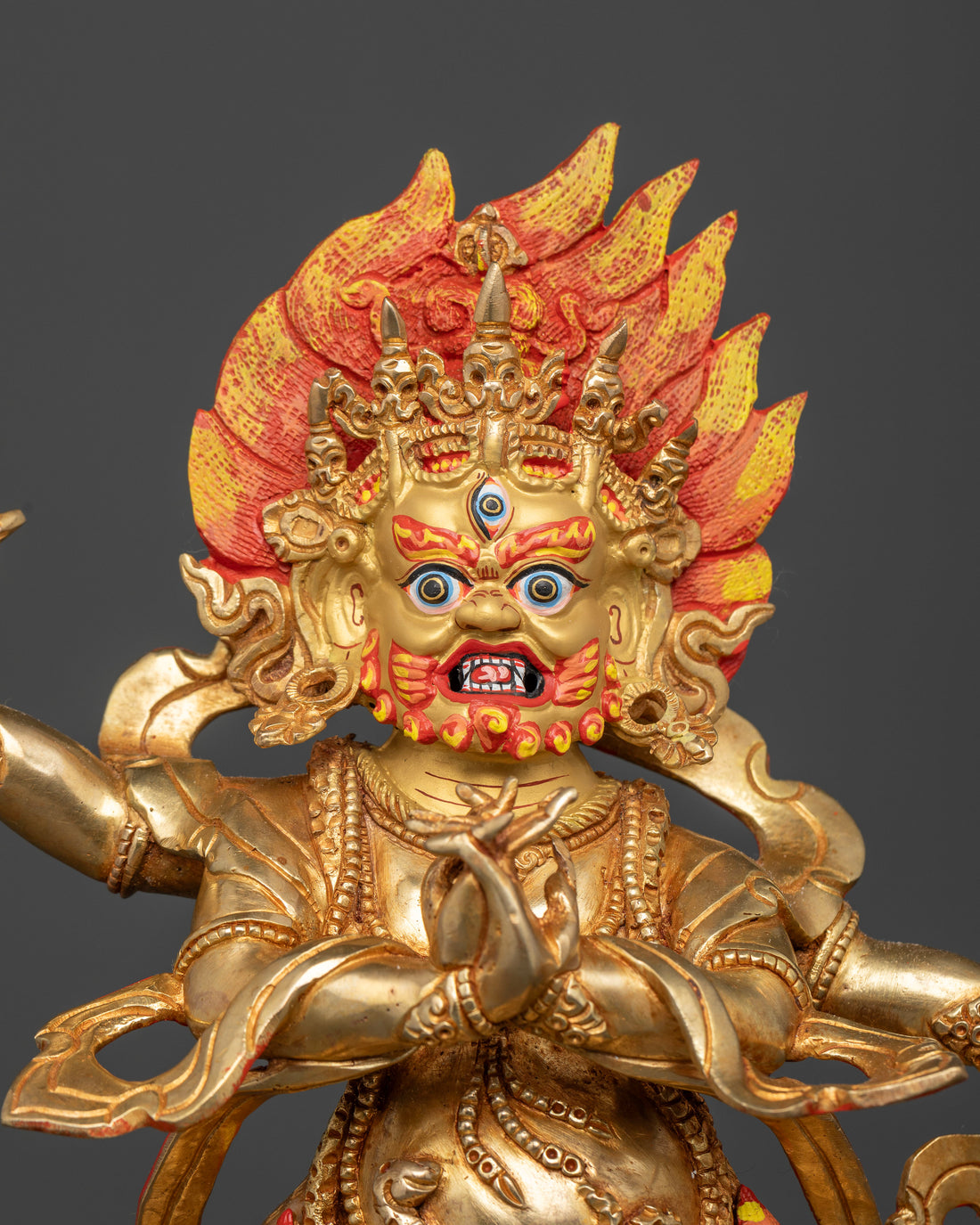 Vajrapani Bodhisattva Sculpture: Symbol of Unyielding Strength