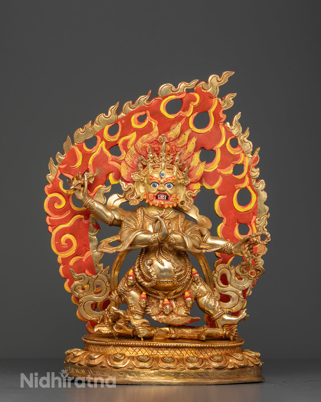 Vajrapani Bodhisattva Sculpture: Symbol of Unyielding Strength