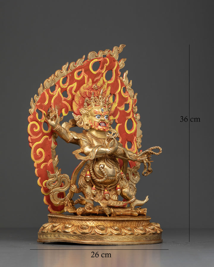 Vajrapani Bodhisattva Sculpture: Symbol of Unyielding Strength