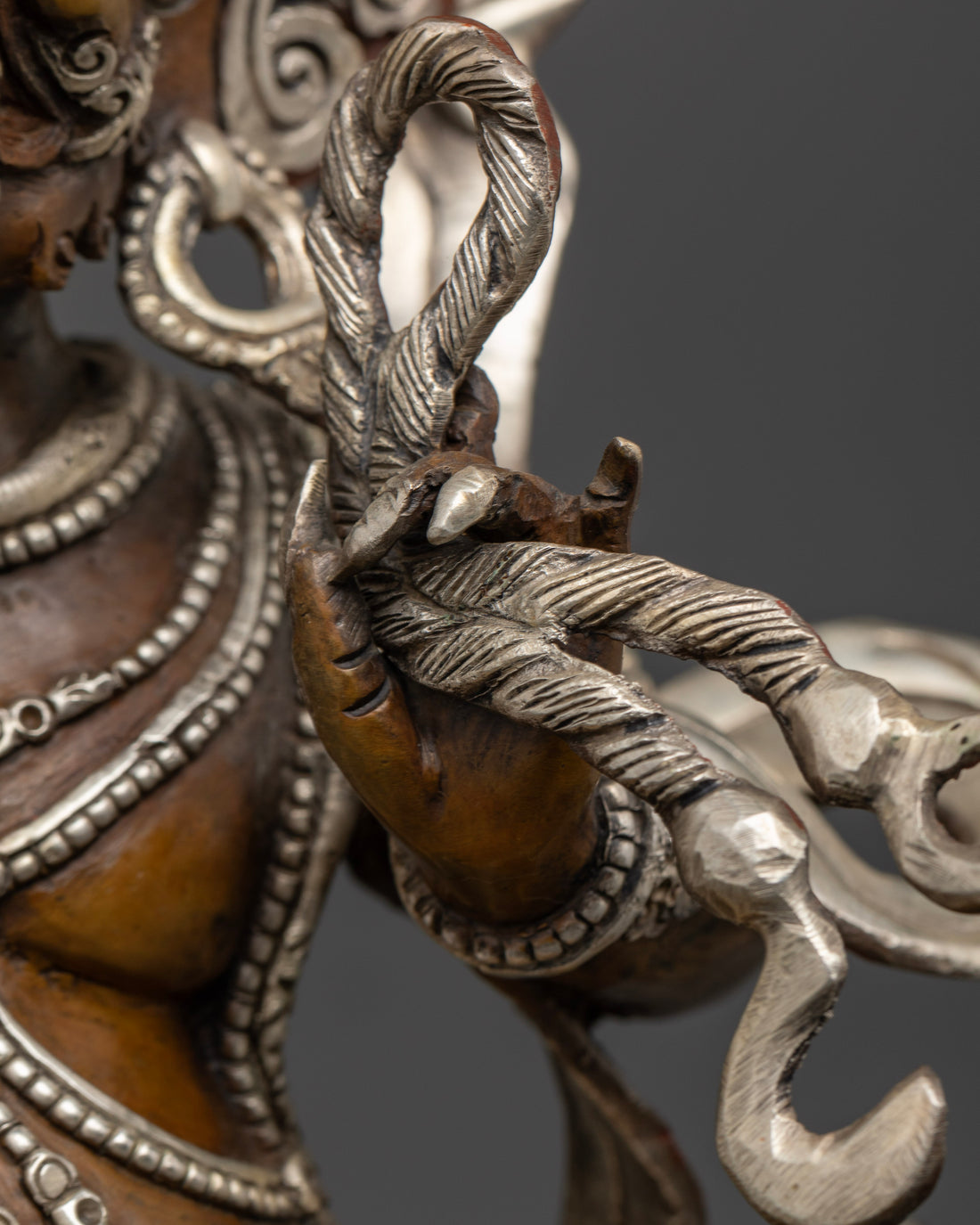 Wrathful Vajrapani Protector Statue