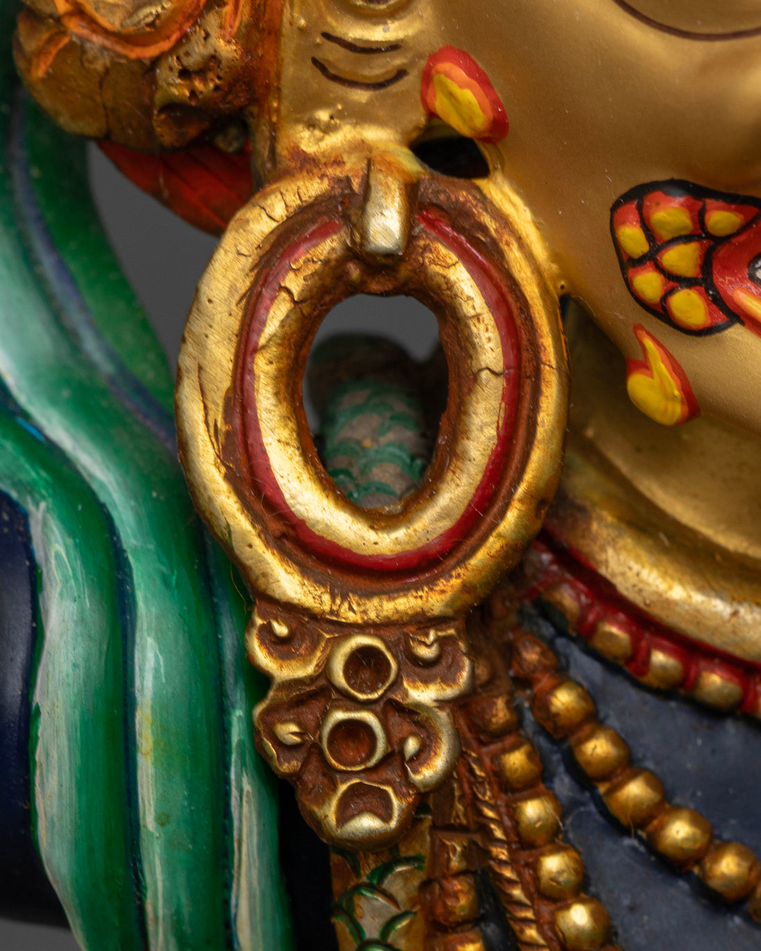 Handmade Vajrapani Sculpture for Spiritual Defense