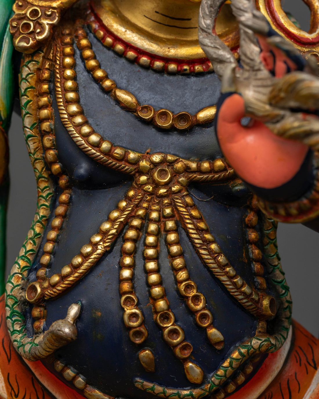 Handmade Vajrapani Sculpture for Spiritual Defense