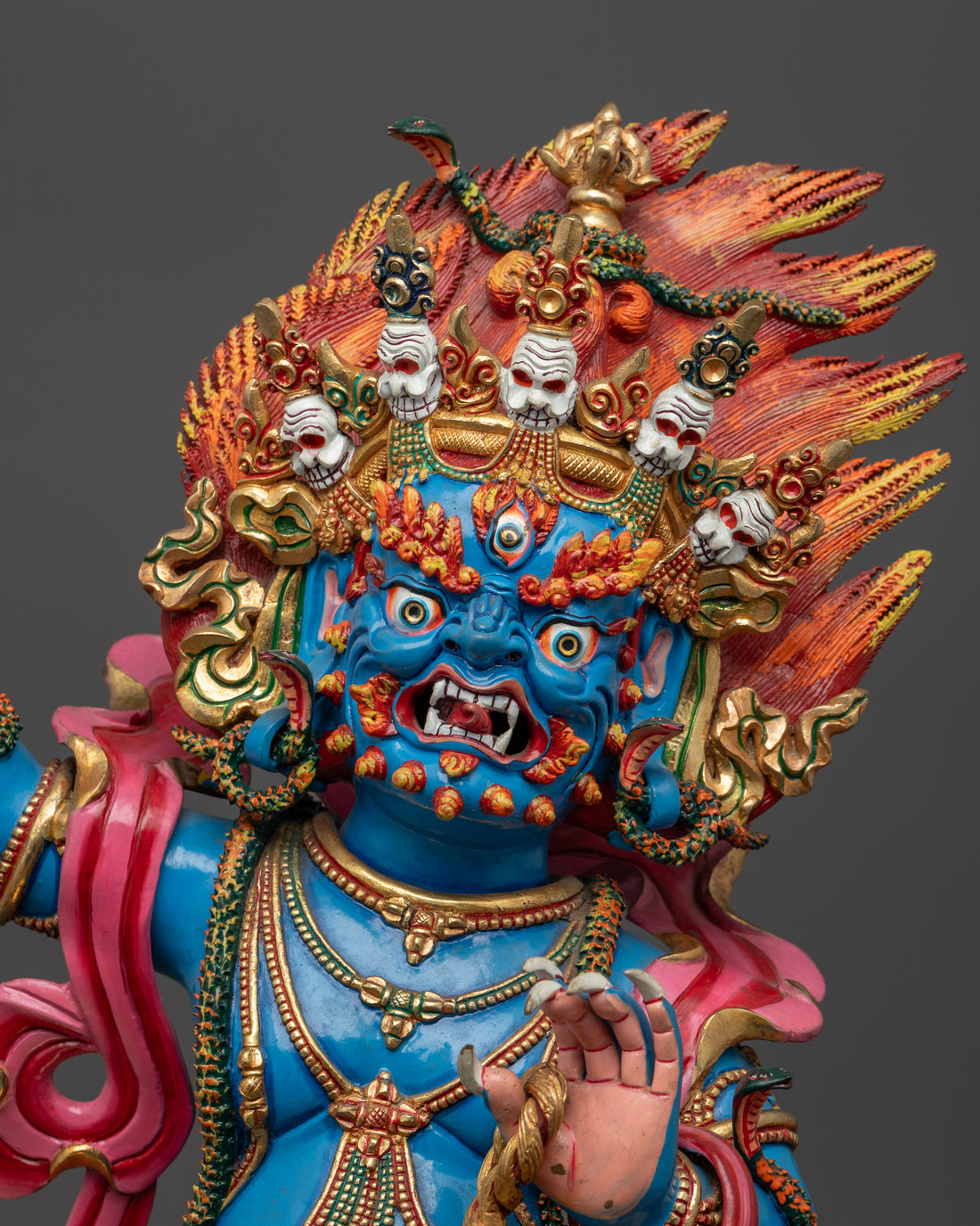 Vajrapani Chana Dorje Statue for Spiritual Growth