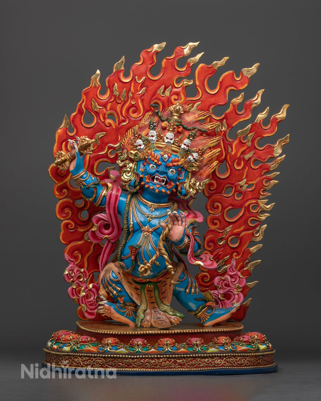 Vajrapani Chana Dorje Statue for Spiritual Growth