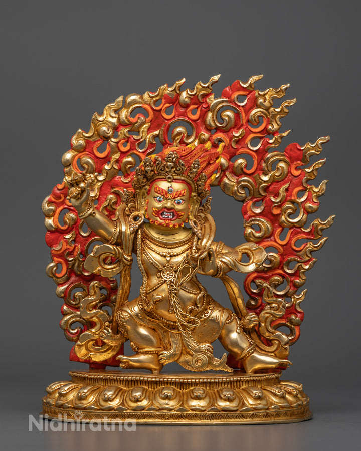 Vajrapani Statue: Embodying Power  & Wisdom