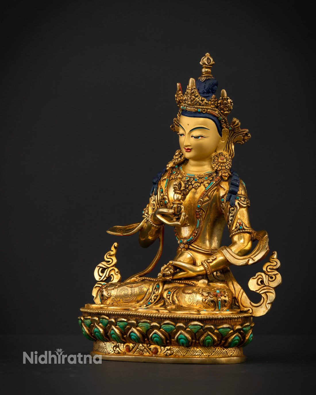 The Gold-Gilded Vajrasattva: Symbol of Transcendent Purity