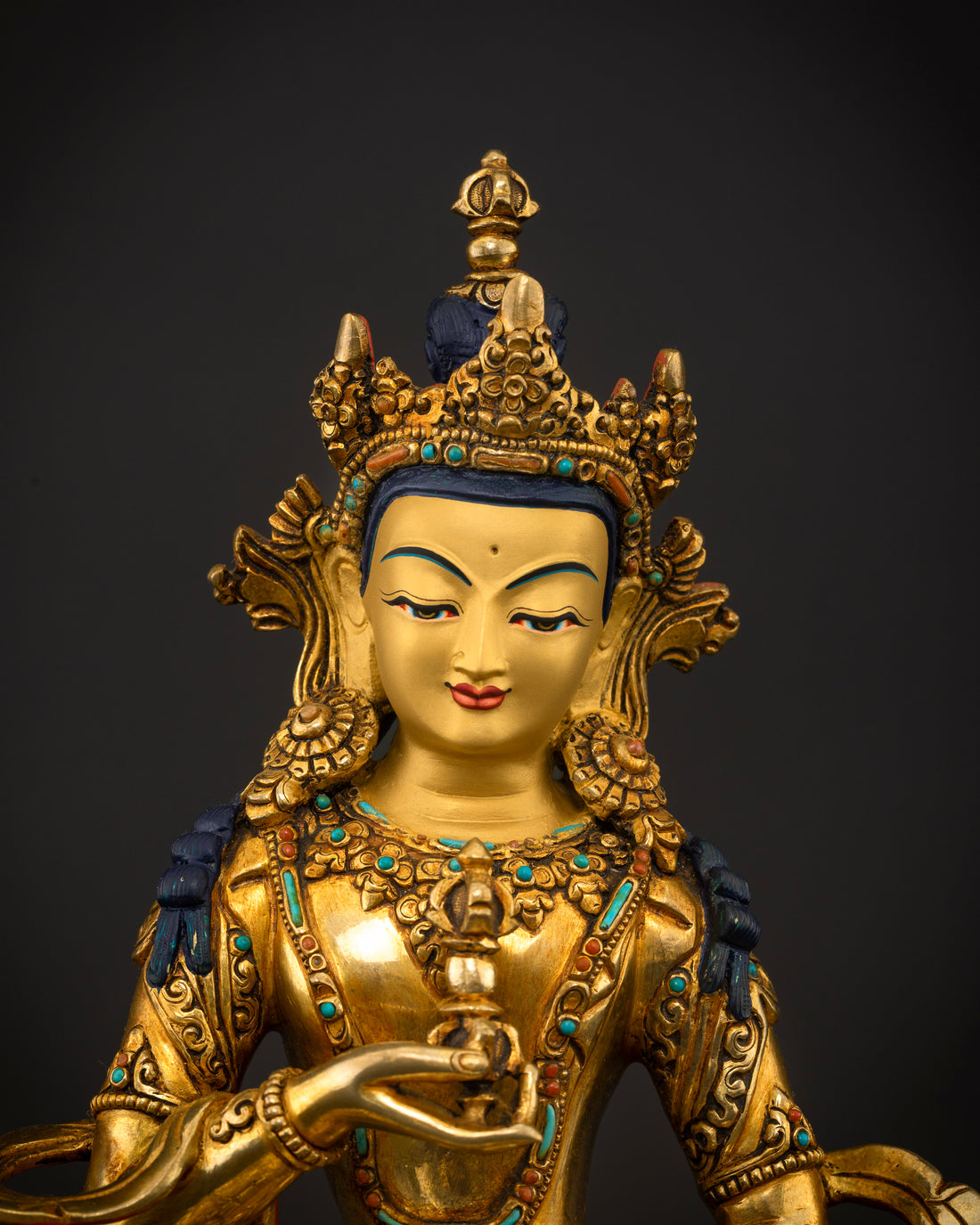 The Gold-Gilded Vajrasattva: Symbol of Transcendent Purity