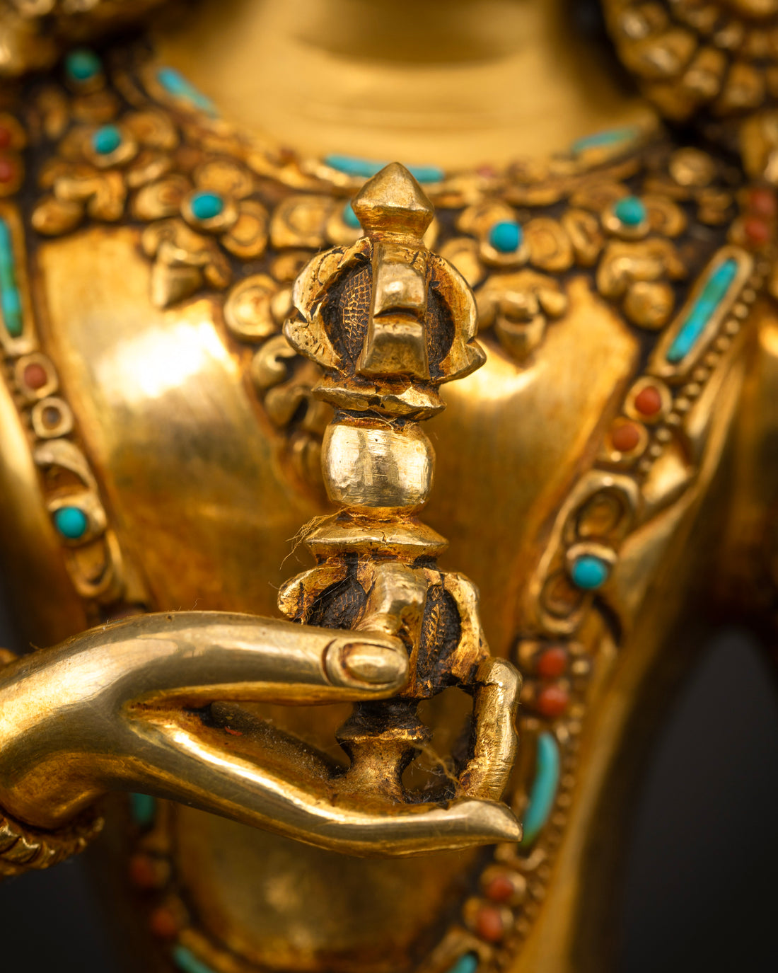 The Gold-Gilded Vajrasattva: Symbol of Transcendent Purity