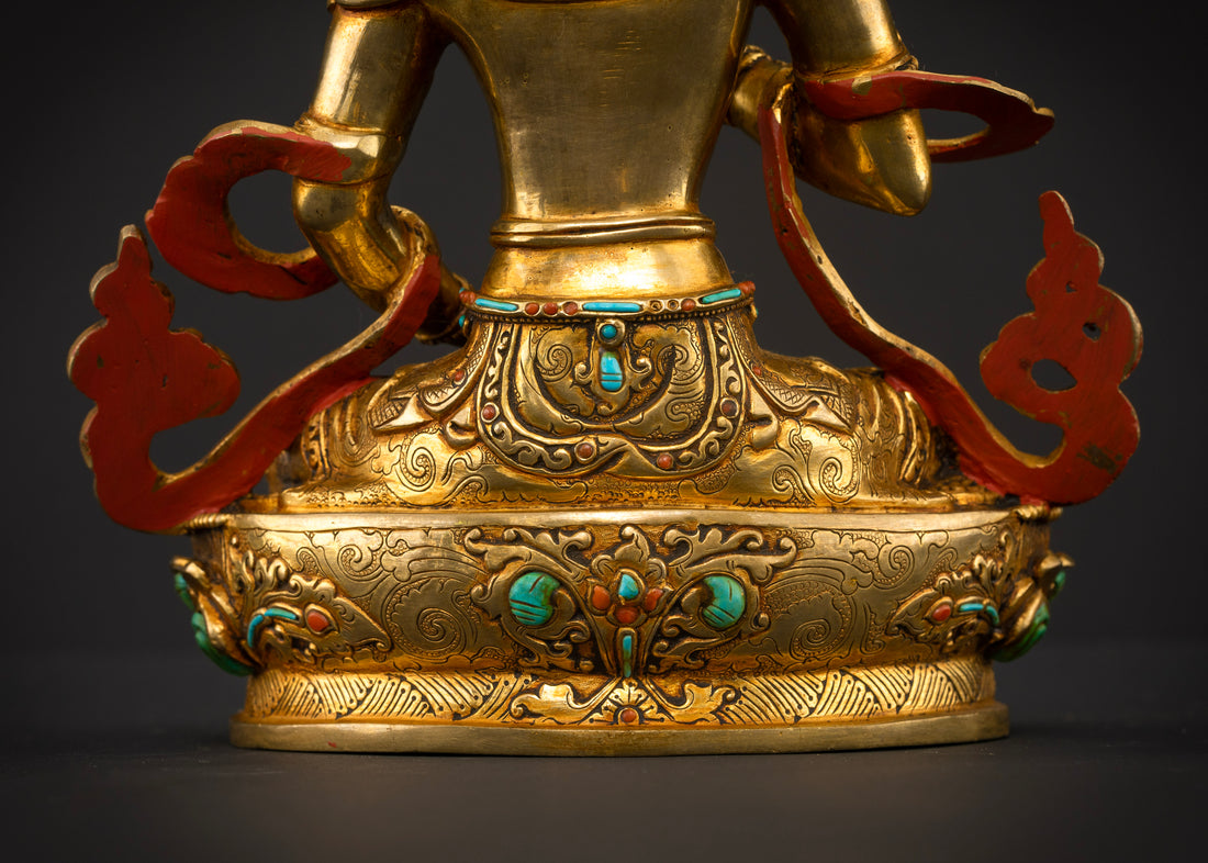 The Gold-Gilded Vajrasattva: Symbol of Transcendent Purity