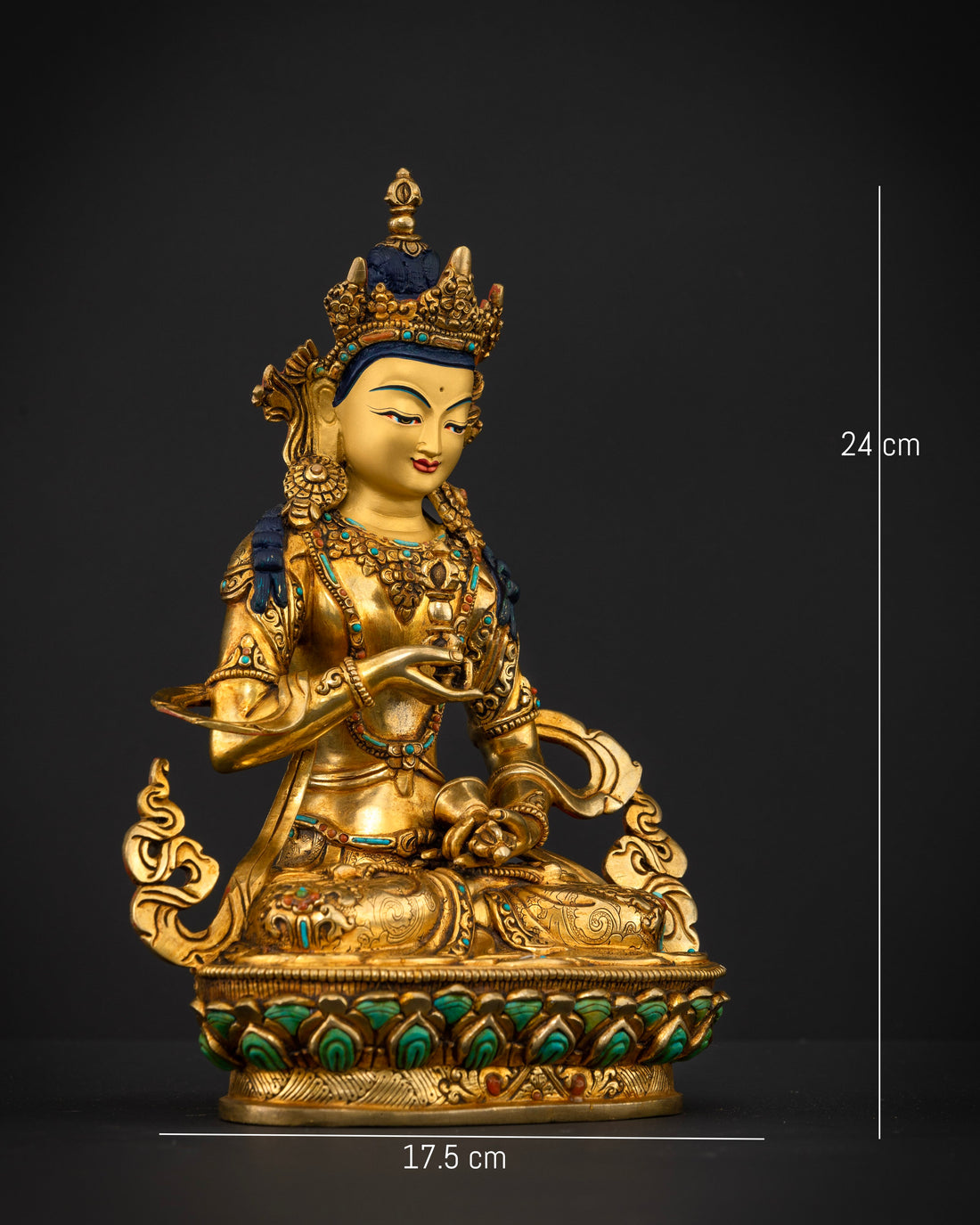 The Gold-Gilded Vajrasattva: Symbol of Transcendent Purity