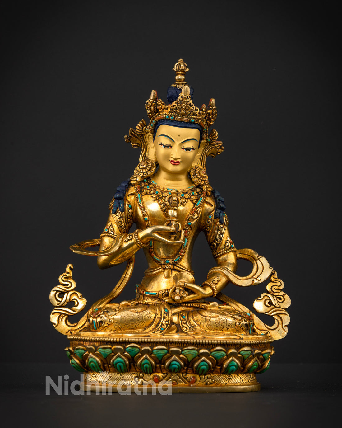 The Gold-Gilded Vajrasattva: Symbol of Transcendent Purity