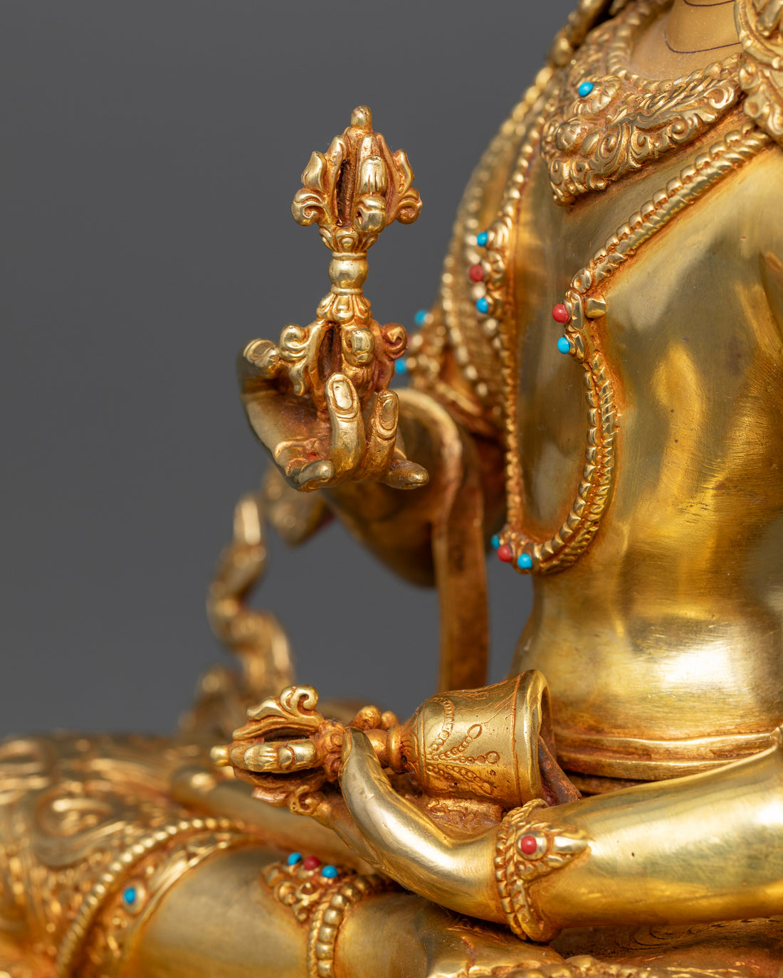 Vajrasattva in a Throne: Exquisite Symbol of Purification