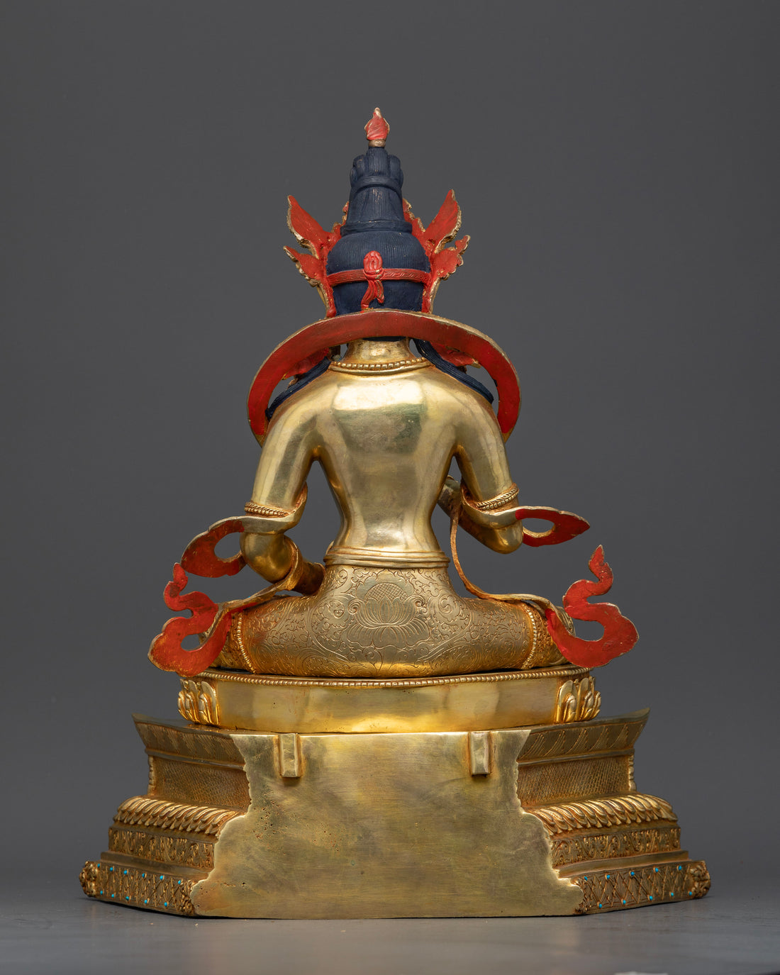 Vajrasattva in a Throne: Exquisite Symbol of Purification