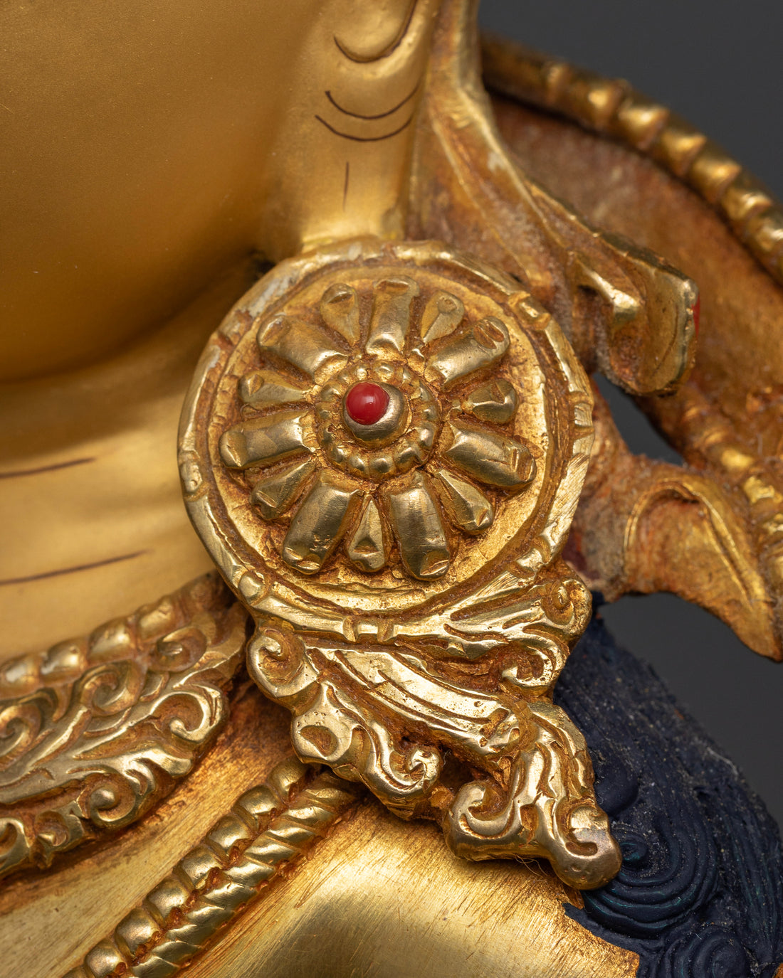 Vajrasattva in a Throne: Exquisite Symbol of Purification