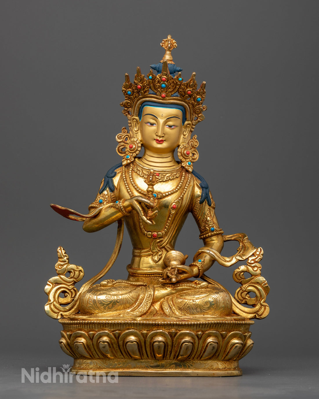 Handcrafted Vajrasattva Sculpture - Symbol of Spiritual Cleansing and Transformation