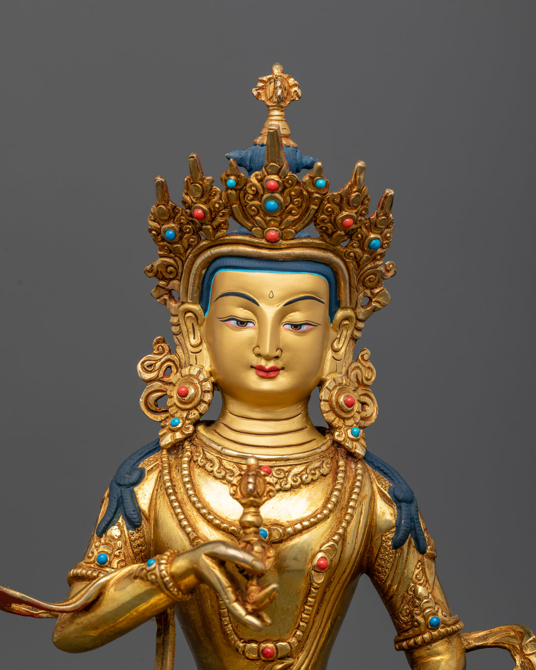 Handcrafted Vajrasattva Sculpture - Symbol of Spiritual Cleansing and Transformation