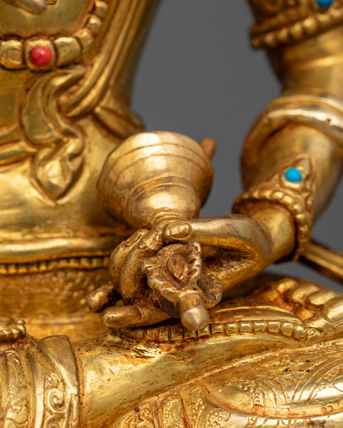 Handcrafted Vajrasattva Sculpture - Symbol of Spiritual Cleansing and Transformation