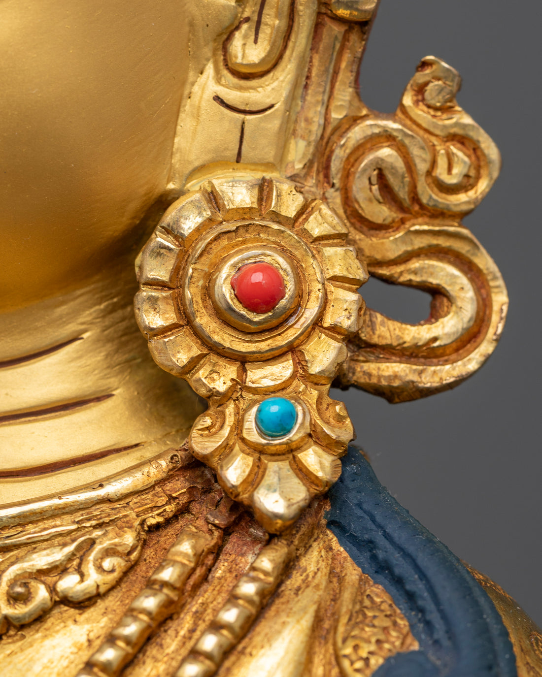 Handcrafted Vajrasattva Sculpture - Symbol of Spiritual Cleansing and Transformation