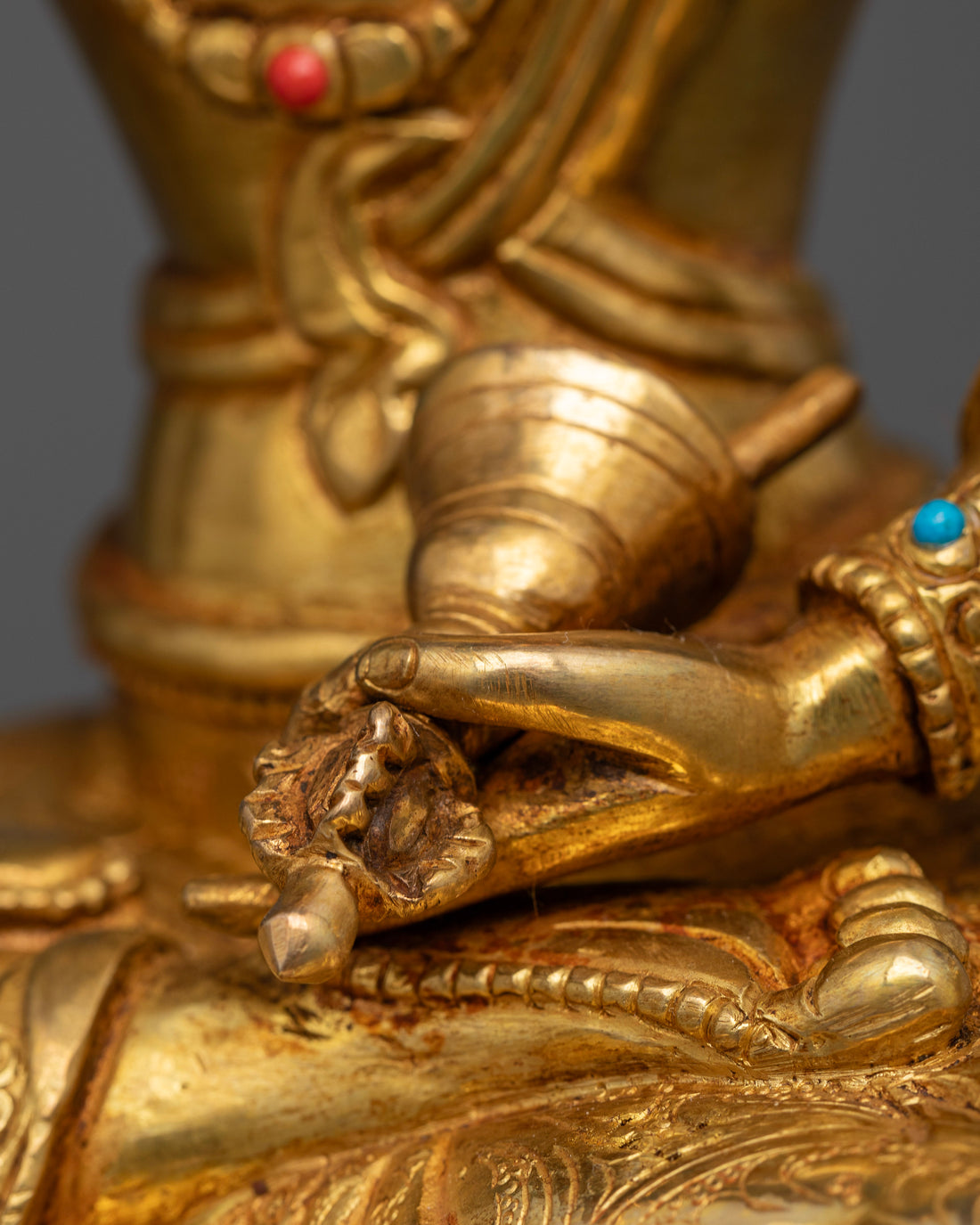 Handcrafted Vajrasattva Sculpture - Symbol of Spiritual Cleansing and Transformation