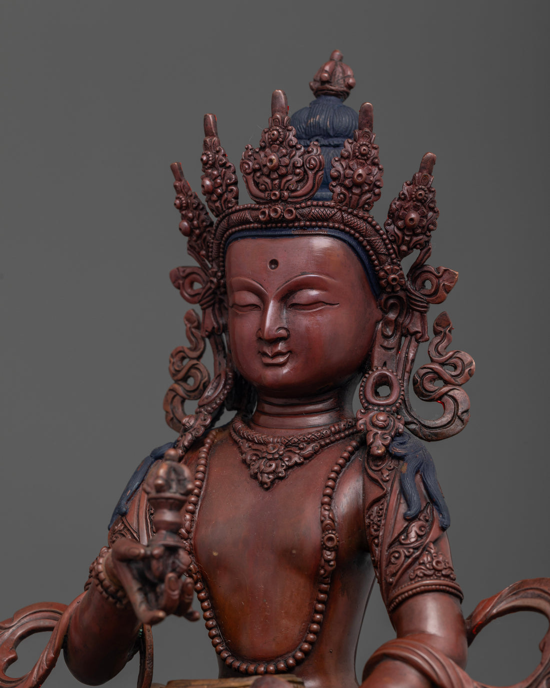 Purification and Unity with a Vajrasattva and Consort Statue