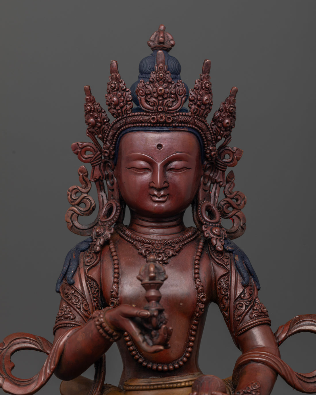 Purification and Unity with a Vajrasattva and Consort Statue