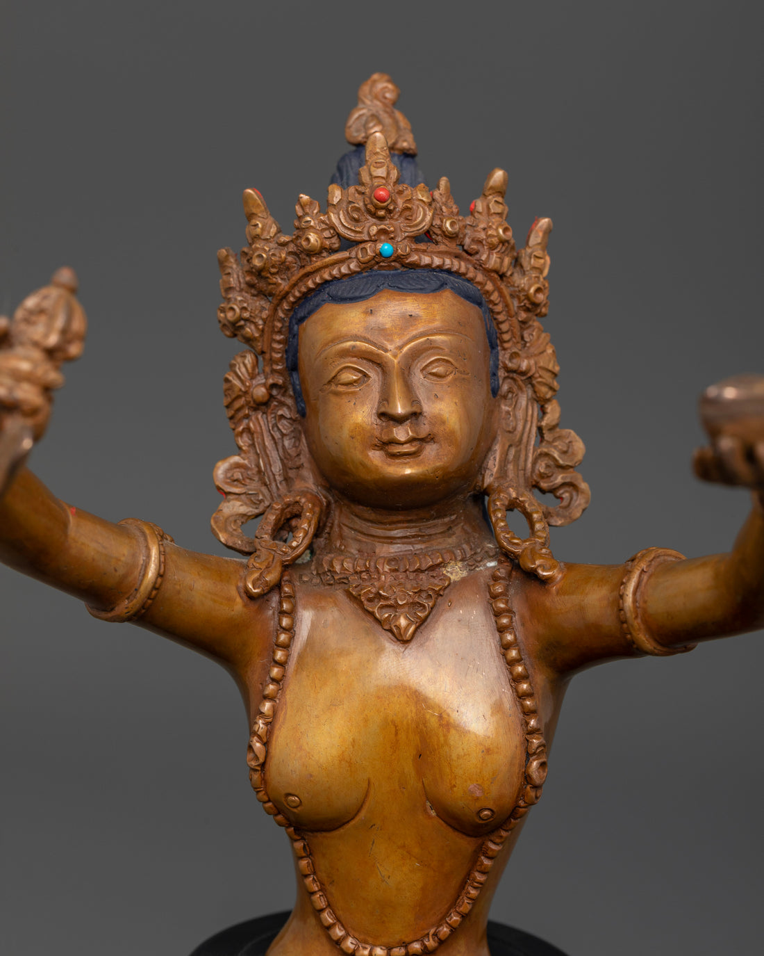 Purification and Unity with a Vajrasattva and Consort Statue