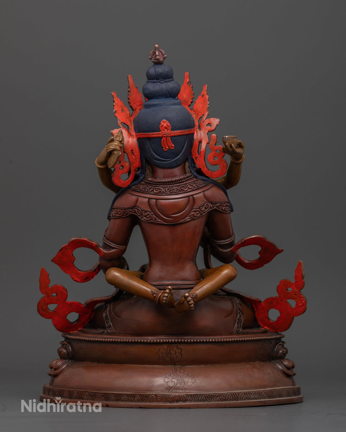 Purification and Unity with a Vajrasattva and Consort Statue