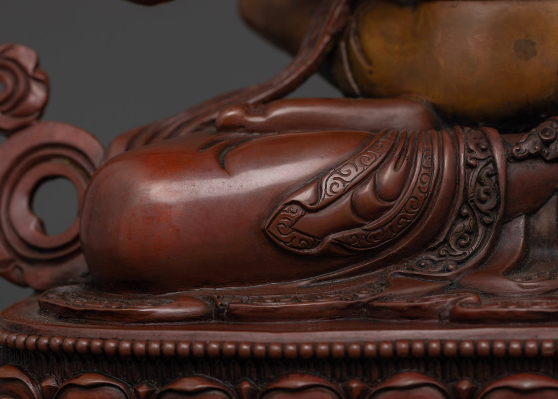 Purification and Unity with a Vajrasattva and Consort Statue